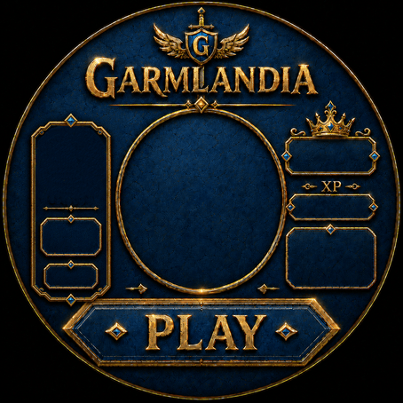Garmlandia app on Garmin watch — home screen